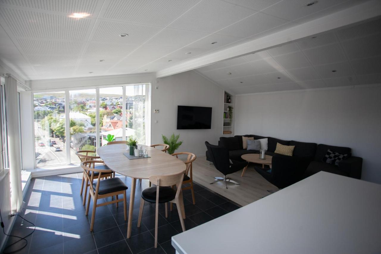 Penthouse Apartment in Downtown Tórshavn Exterior foto