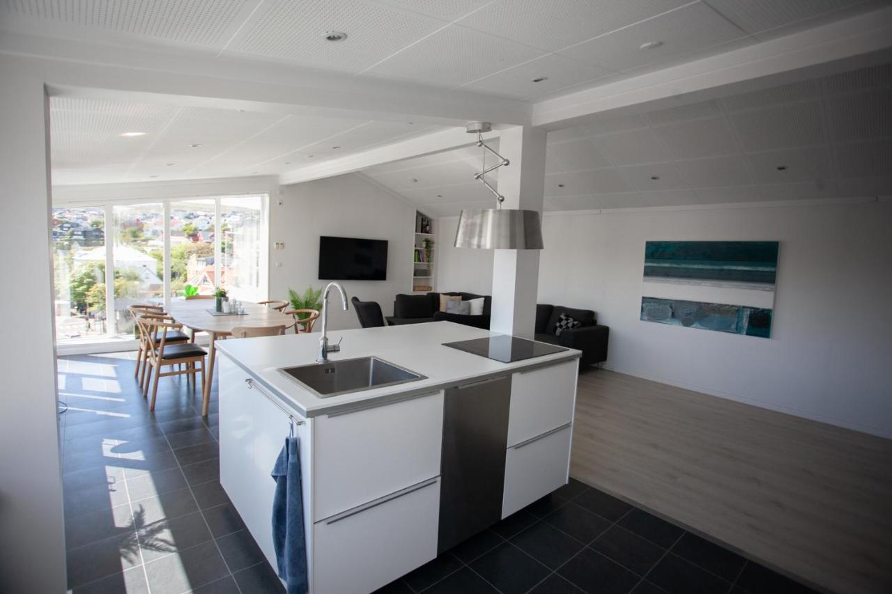Penthouse Apartment in Downtown Tórshavn Exterior foto